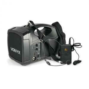 Vonyx ST012 přenosný PA rádiový systém SMT USB BT MP3 12 Vdc Akku Vonyx